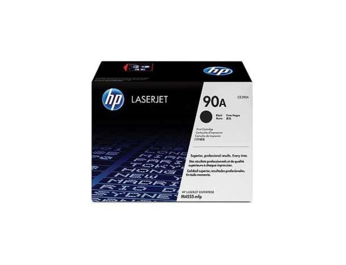 טונר מקורי שחור HP ce390a | HP 90a