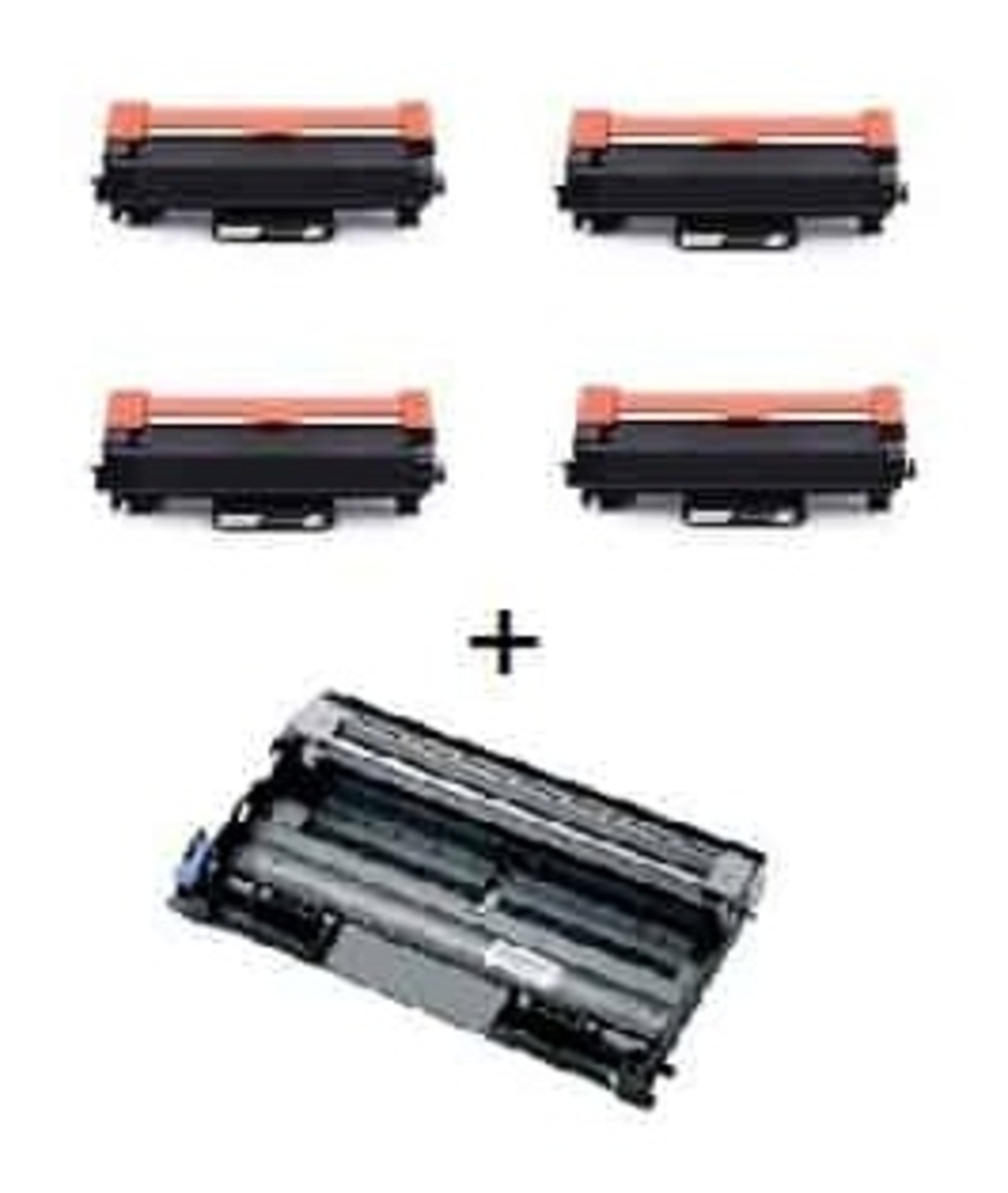 טונרים תואמים BROTHER TN2510XL במבצע – קנה 4, קבל DRUM חינם + משלוח חינם!