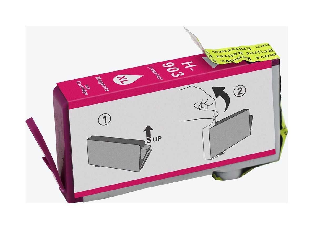 ראש דיו תואם אדום  HP 903XL magenta -גרסה חדשה!!