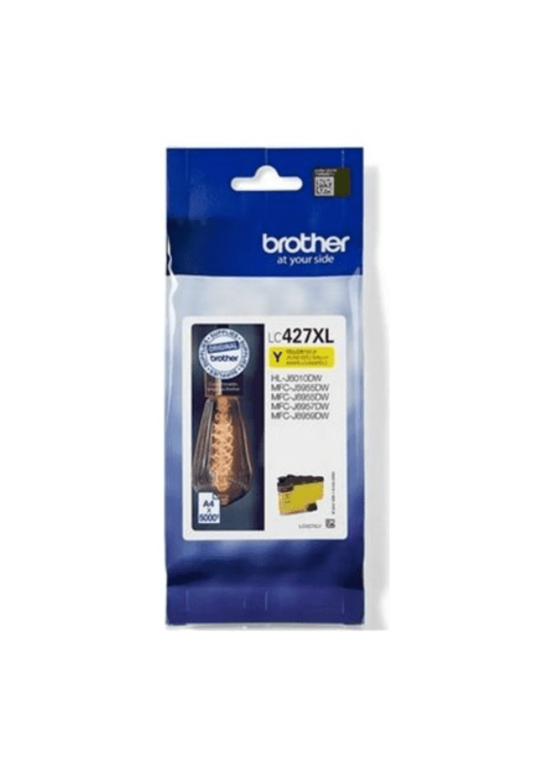 ראש דיו צהוב מקורי Brother LC427 XL Y
