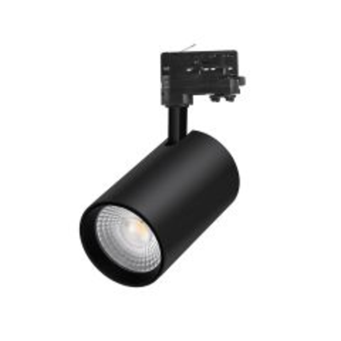 גוף תאורה לפס צבירה אור חם CIRCLE 32W שחור