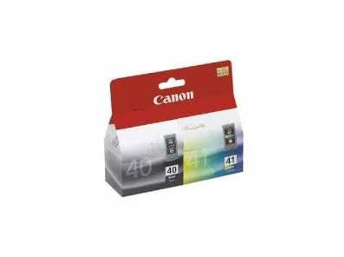 ראש דיו שחור מקורי CANON PG40 + ראש דיו צבעוני מקורי CANON CL41