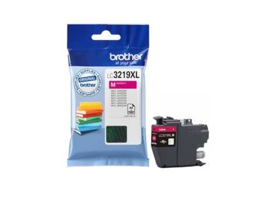 ראש דיו אדום מקורי brother lc 3219xlm