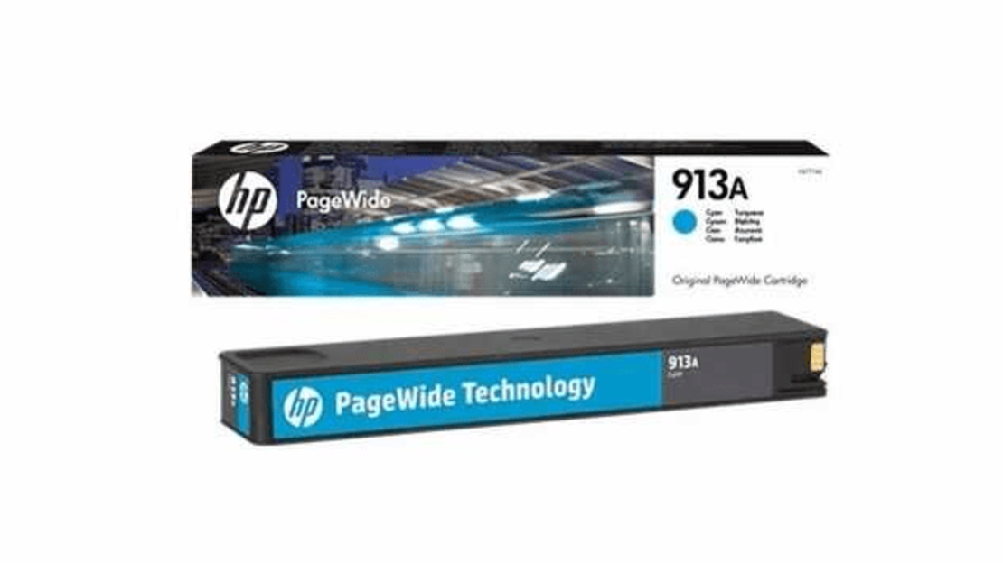 ראש דיו כחול מקורי HP 913A F6T77AE