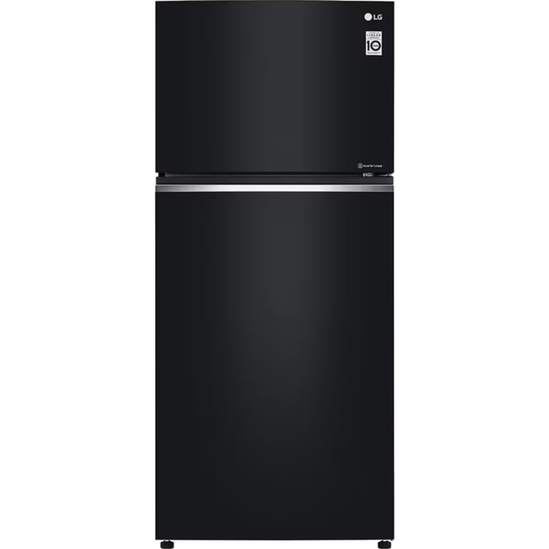 מקרר מקפיא עליון 506 ליטר LG GR-M6781BU - גימור זכוכית שחורה