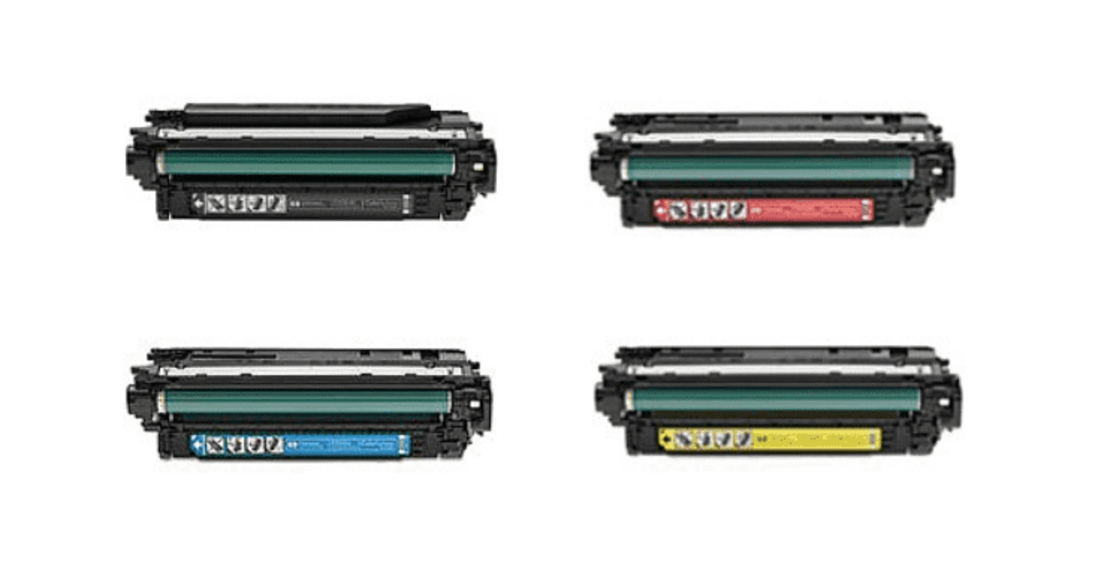 סט 4 טונרים תואמים CE260A,CE261A,CE262A,CE263A
