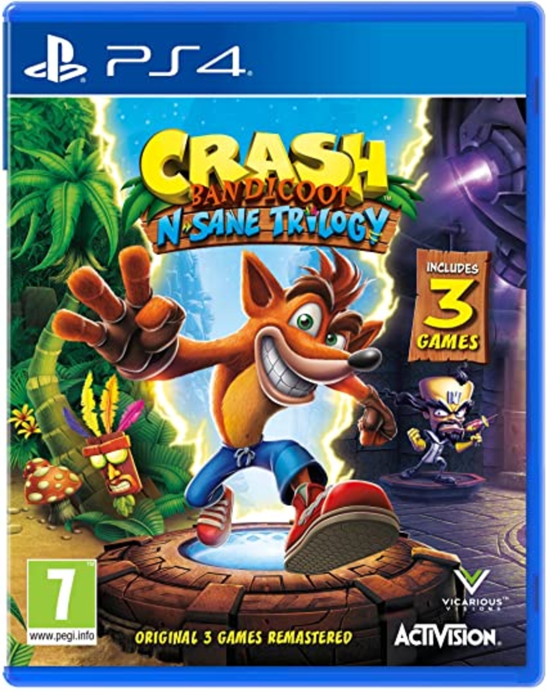 PS4 CRASH BANDICOOT N.SANE TRILOGY