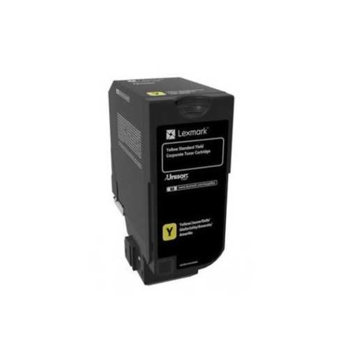 טונר צהוב מקורי LEXMARK 74C5HME