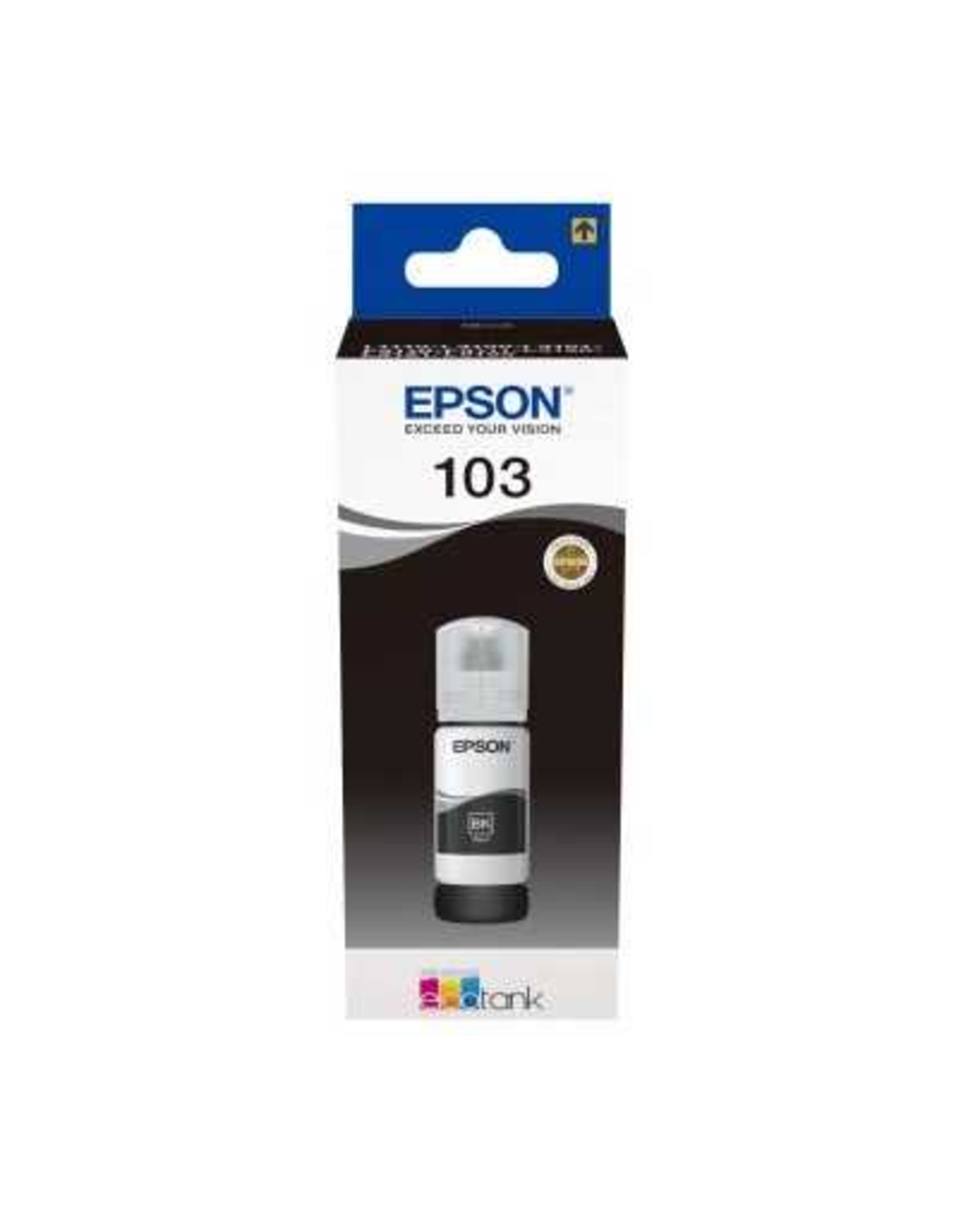 מיכל דיו שחור מקורי Epson 103 C13T00S14A