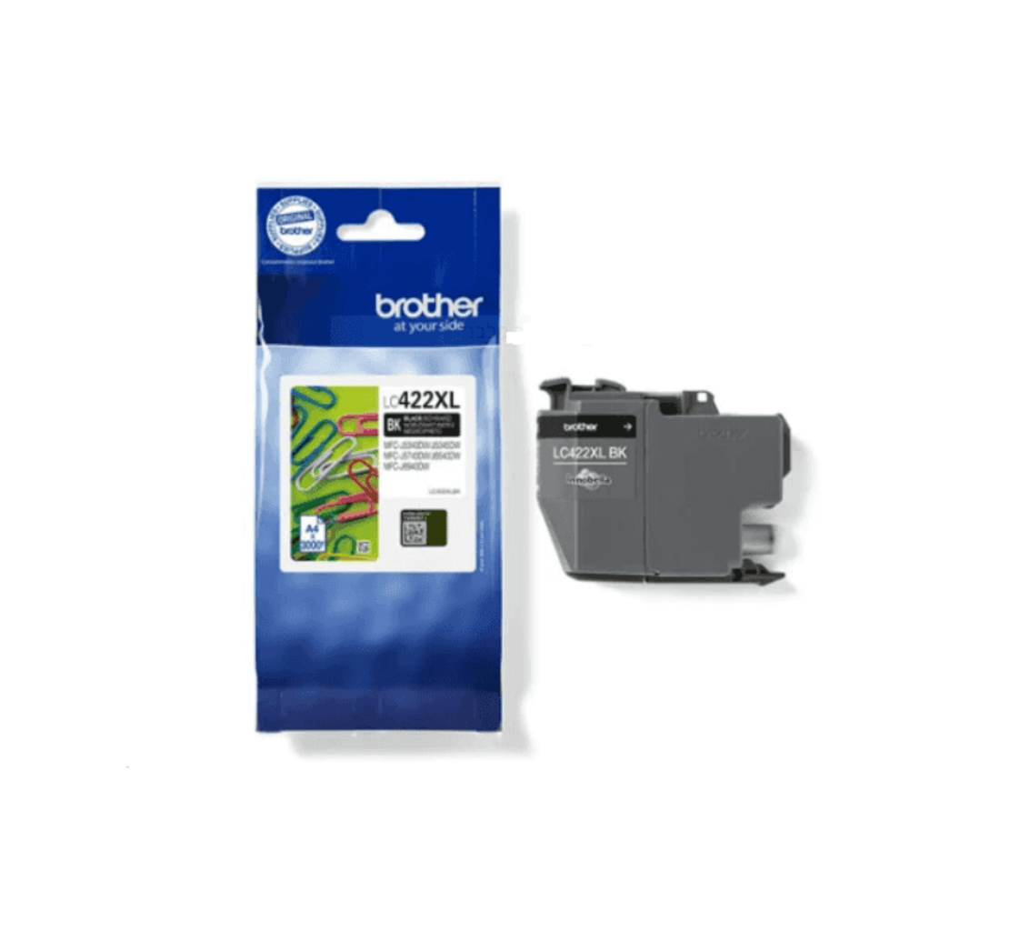 ראש דיו שחור מקורי brother lc422XLbk