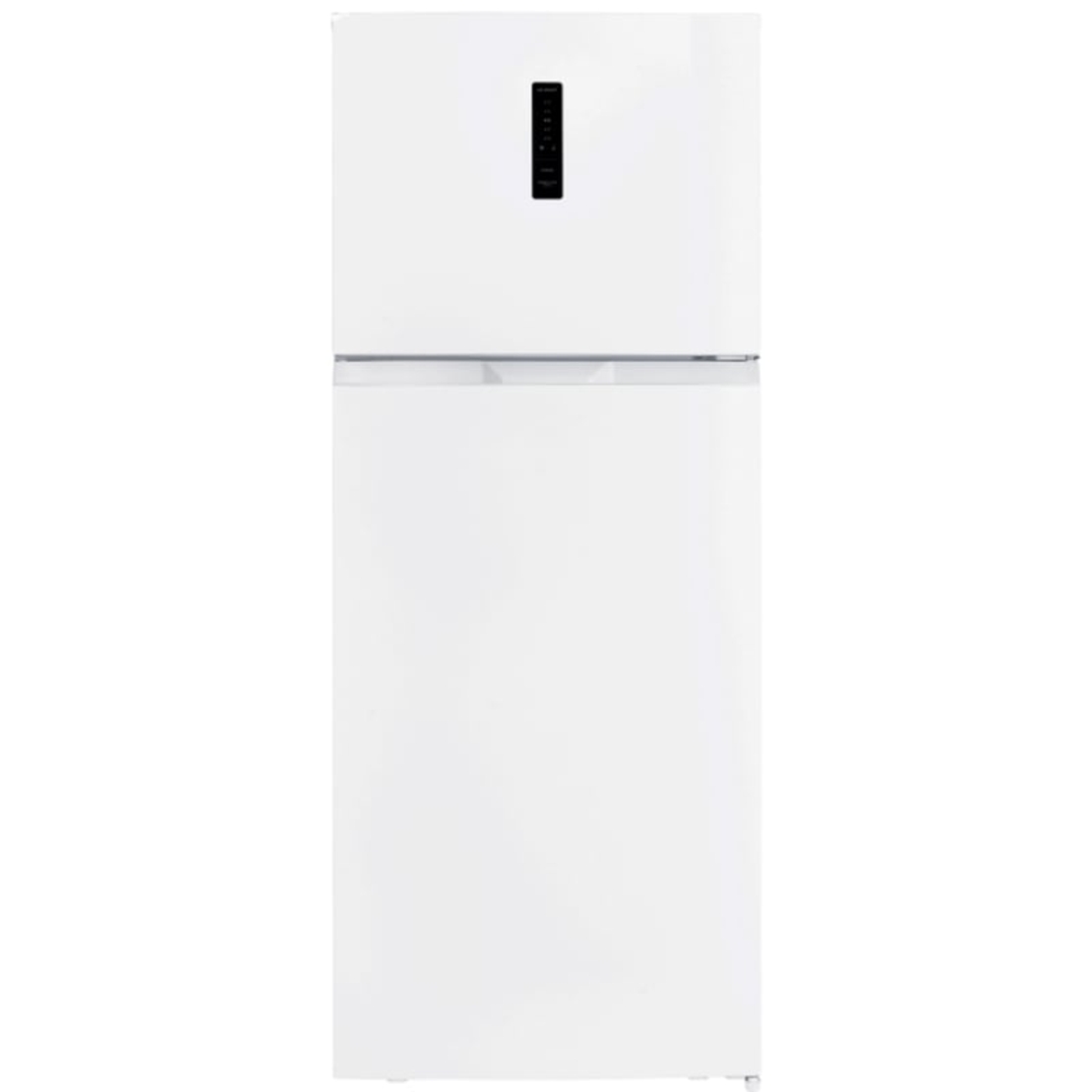 מקרר מקפיא עליון 415 ליטר נטו אמקור Amcor TMR429NHW עם מצב שבת מובנה - צבע לבן