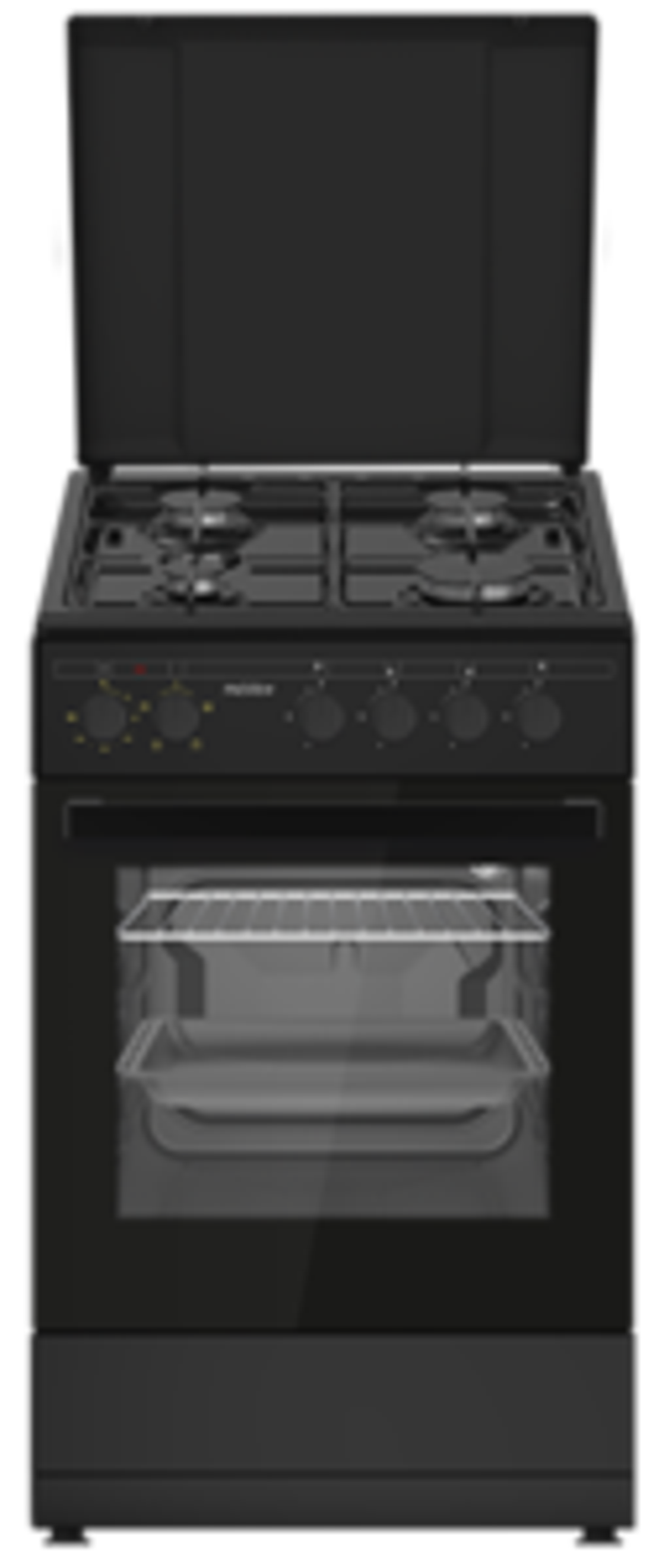 תנור אפייה משולב כיריים PROVIEW PFSO50-BK