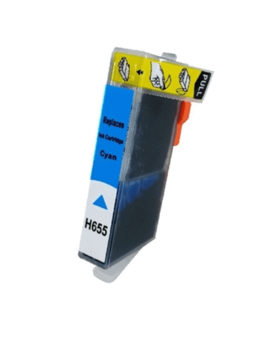 ראש דיו כחול תואם HP 655 cyan