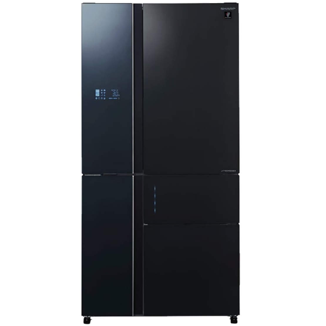 מקרר 5 דלתות מקפיא תחתון 661 ליטר נטו Sharp SJ-9731 מאושר לשימוש בשבת ובמועד ע
