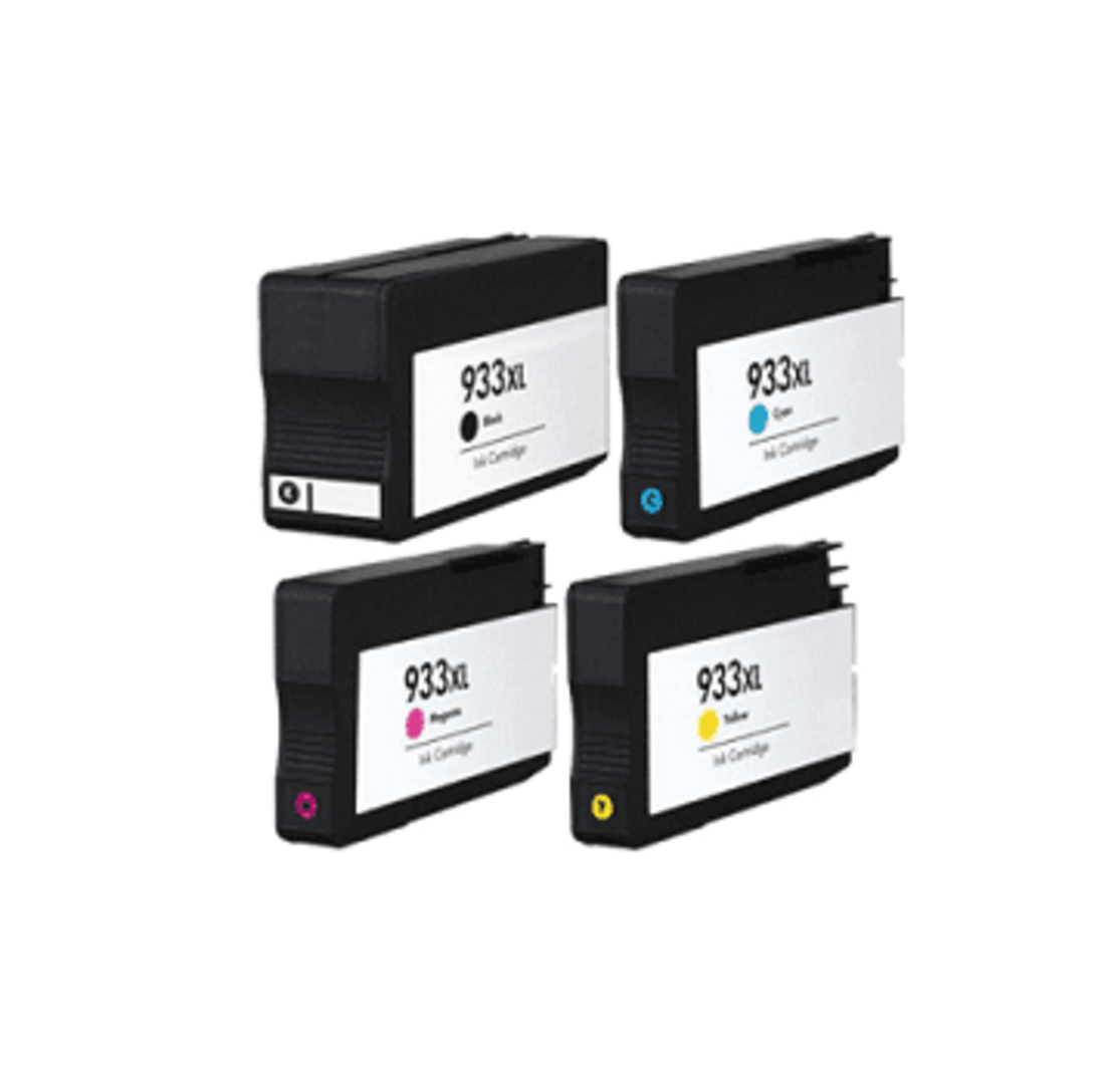 סט ראשי דיו תואמים hp 932/933xl