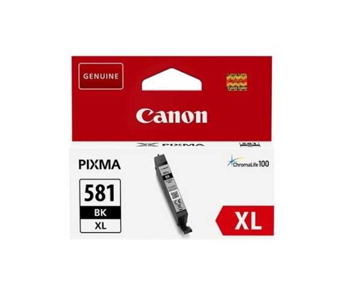 ראש דיו שחור מקורי canon cli581xlbk