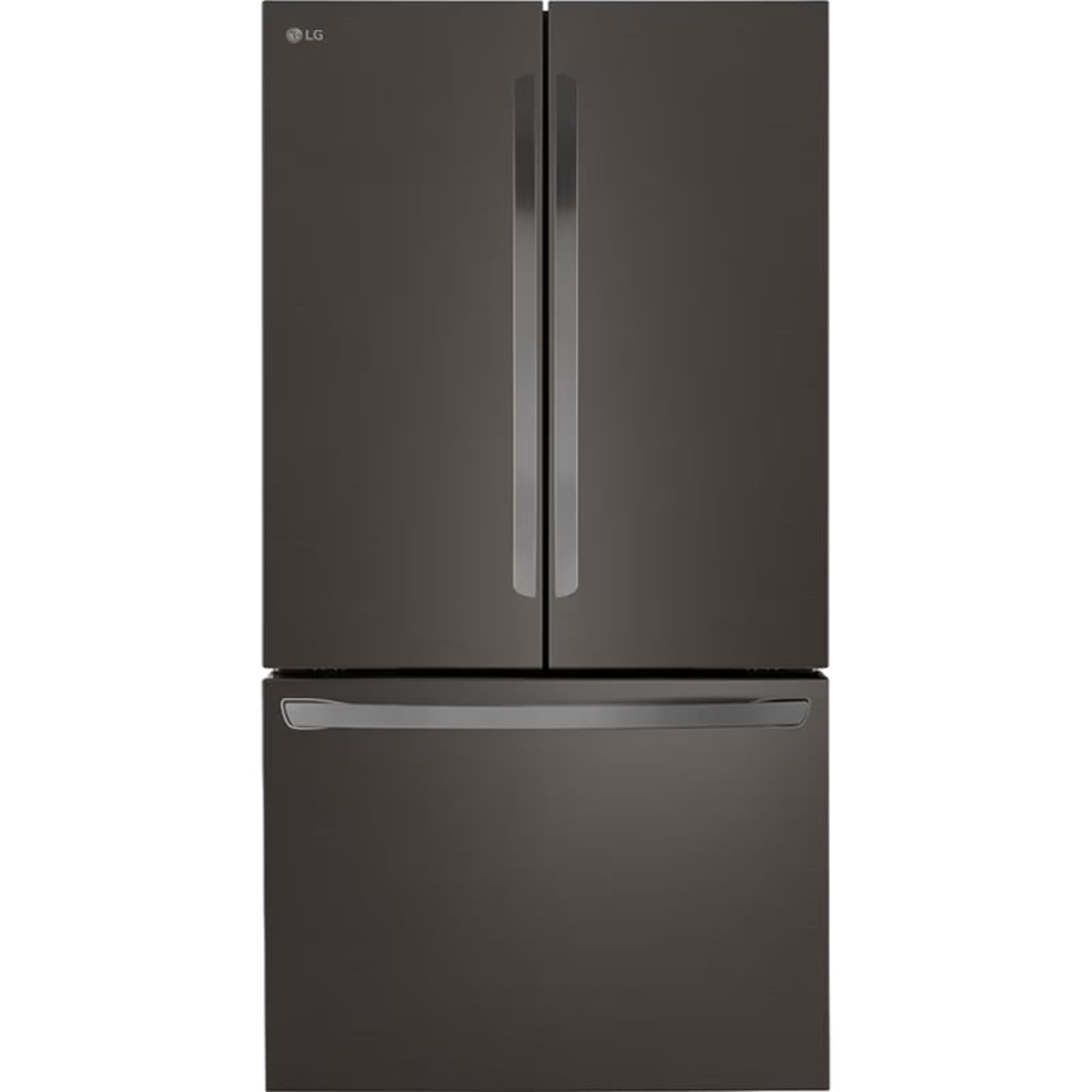 מקרר 3 דלתות מקפיא תחתון 750 ליטר LG GR-B278SE עם התקן שבת מובנה - גימור נירוסטה מושחרת