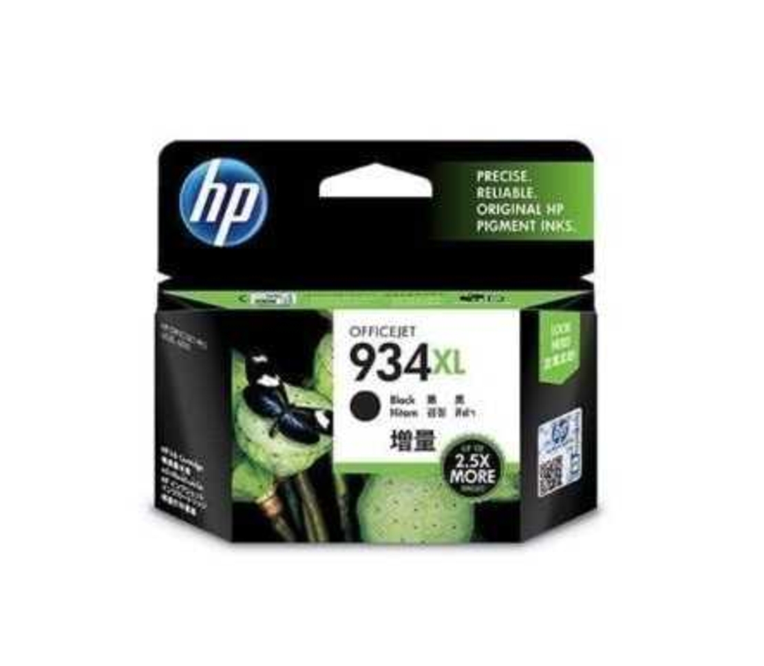 ראש דיו מקורי שחור HP 934XL