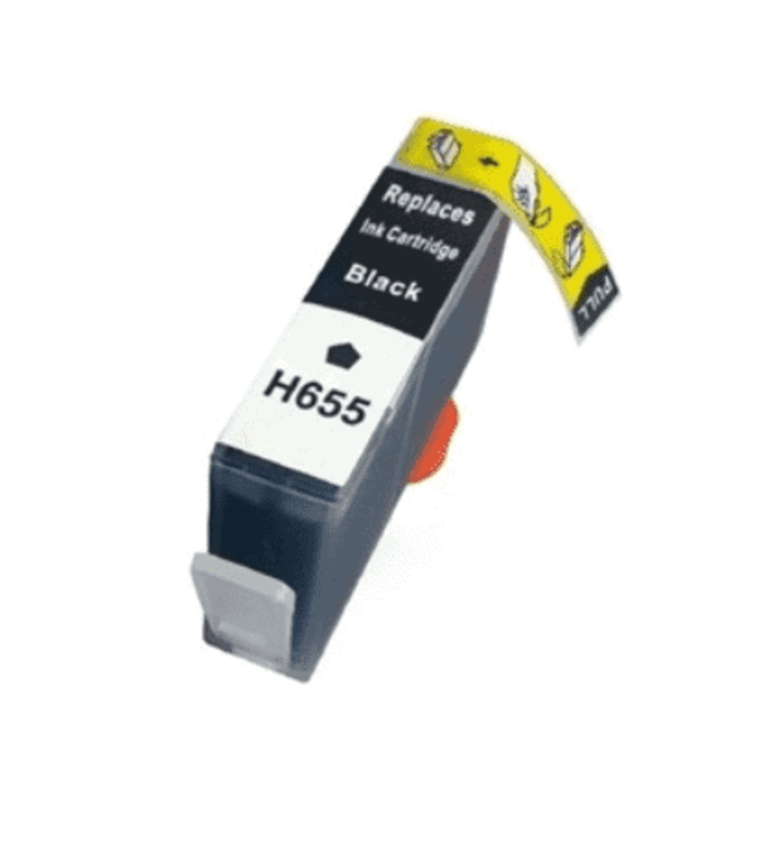ראש דיו שחור תואם HP 655 BK
