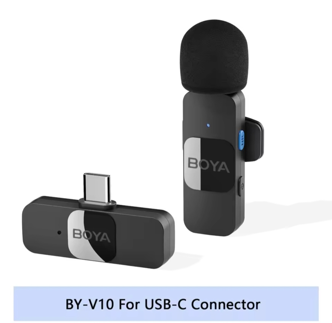 מיקרופון אלחוטי BOYA BY-V10