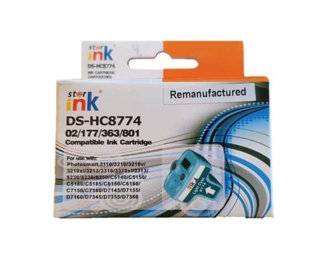 דיו כחול בהיר HP 177XL C8774HE light cyan