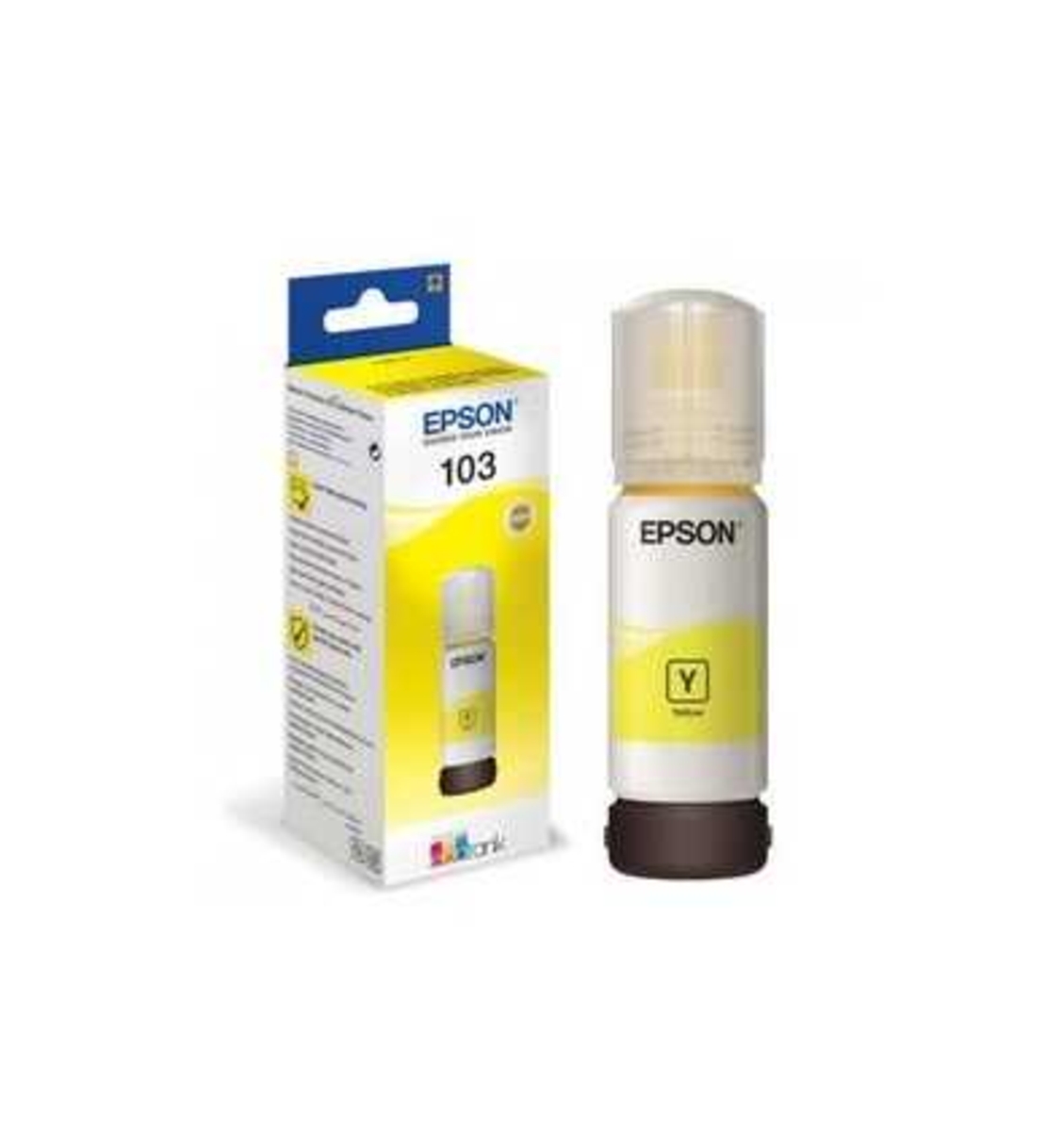 מיכל דיו צהוב מקורי Epson 103 C13T00S44A
