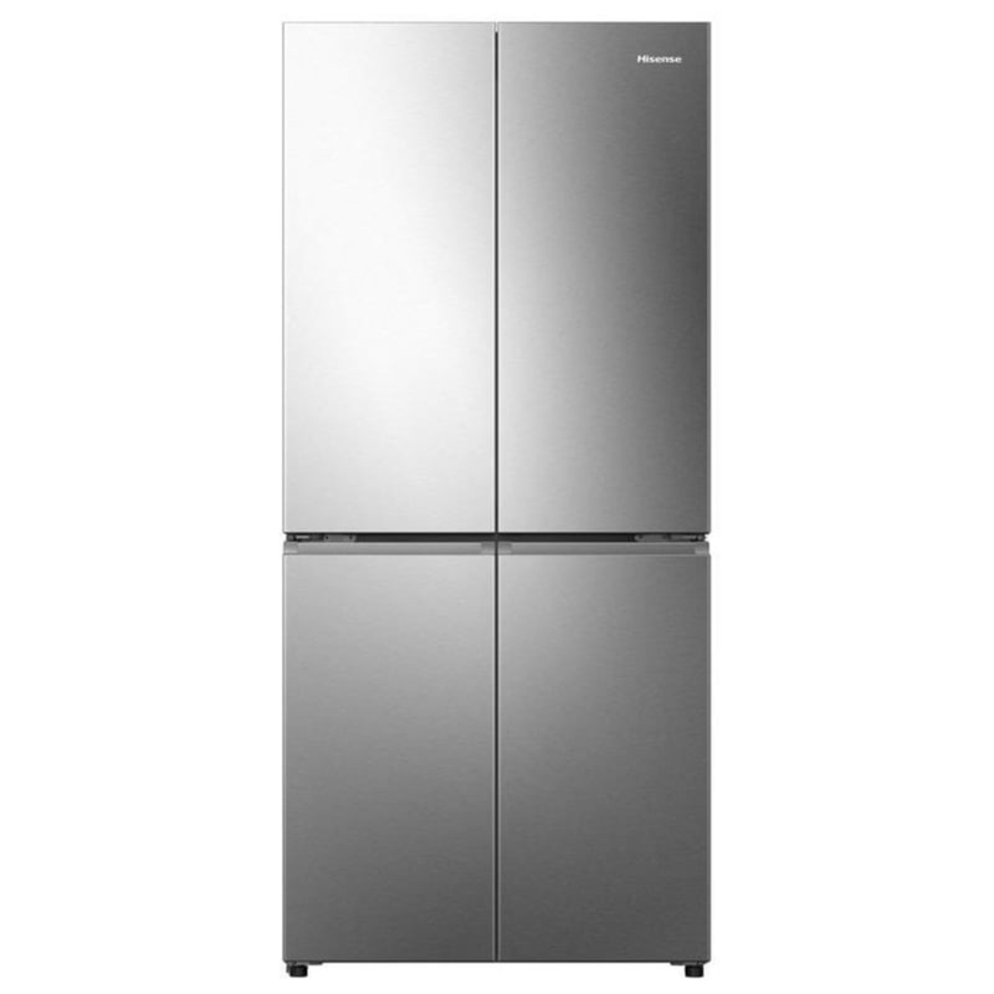מקרר 4 דלתות מקפיא תחתון 483 ליטר Hisense RQ58S - גימור נירוסטה