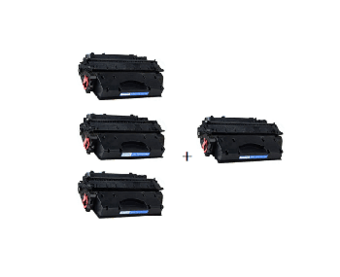 3 טונרים תואמים hp cf226x + טונר נוסף חינם