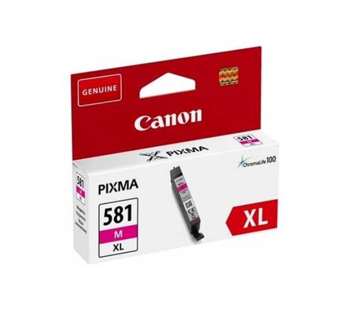 ראש דיו אדום מקורי canon cli581xlm