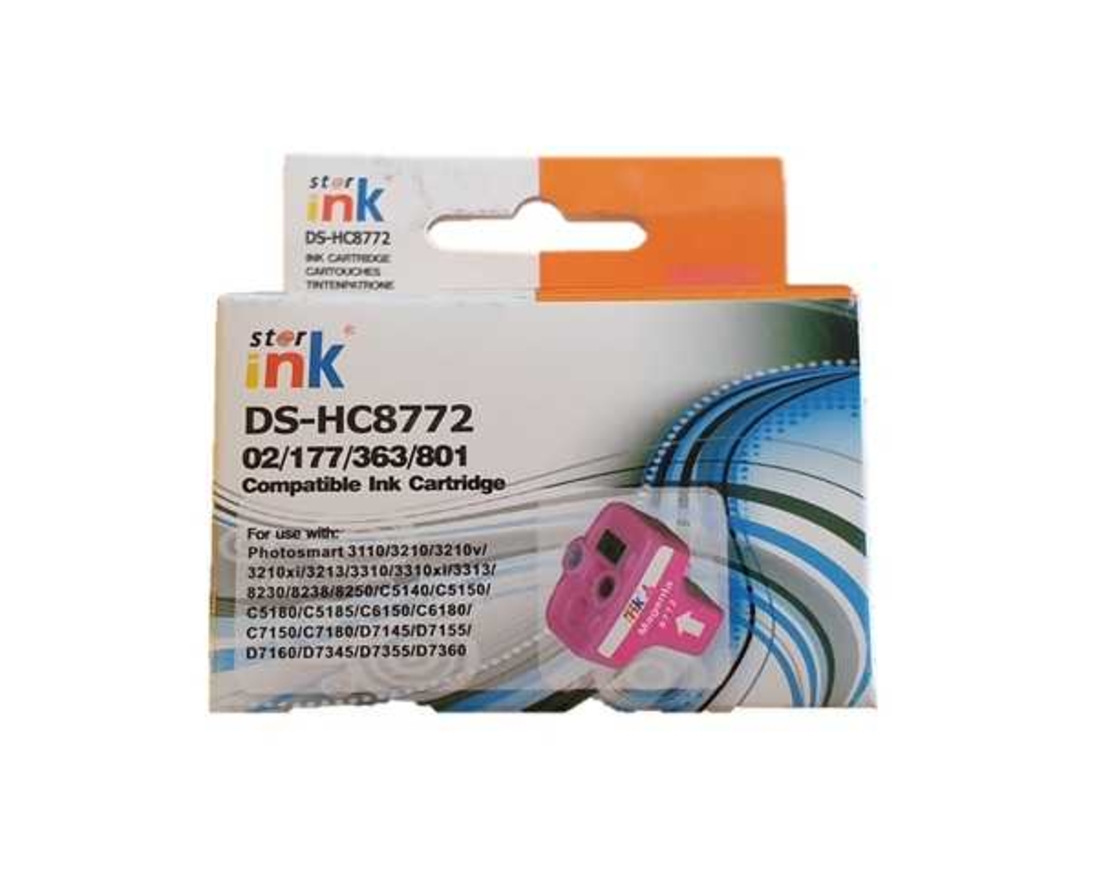 דיו אדום תואם HP 177XL C8772HE MAGENTA