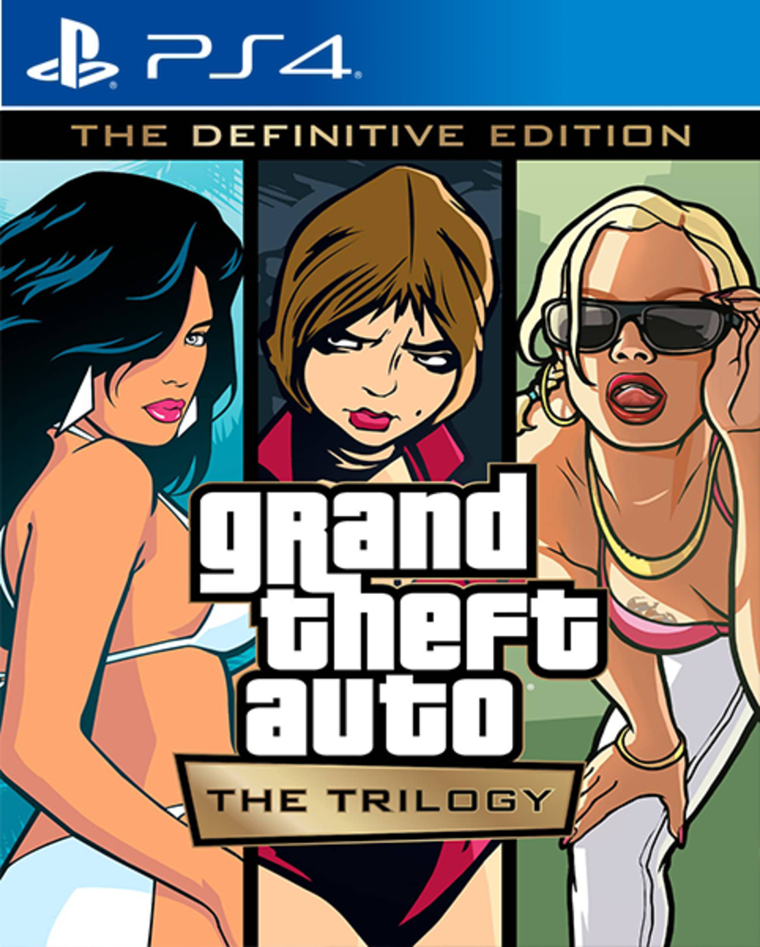 PS4 GTA - GRAND THEFT AUTO: THE TRILOGYTHE DEFINITIVE EDITION