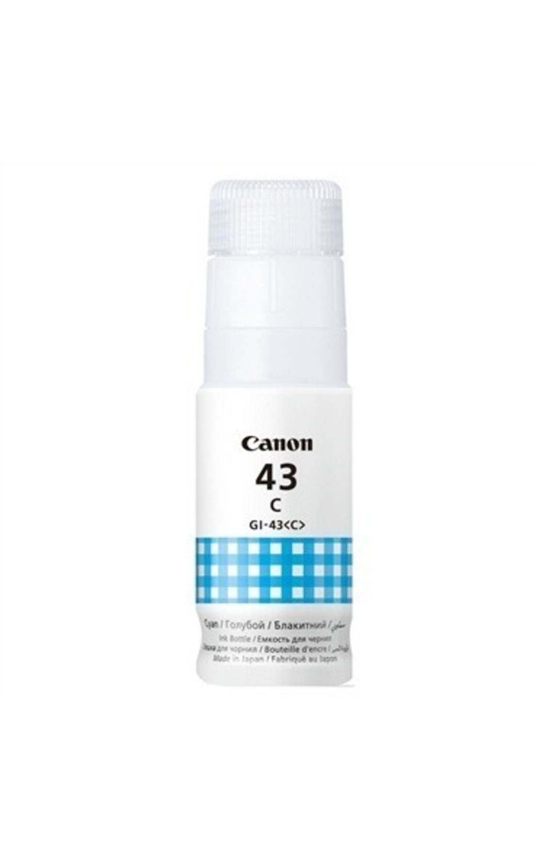 מיכל דיו ציאן מקורי Canon gi43 GC