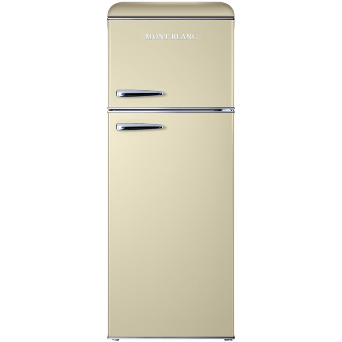 מקרר מקפיא עליון 215 ליטר נטו Mont Blanc MBR-290DF-BEJ - צבע בז'