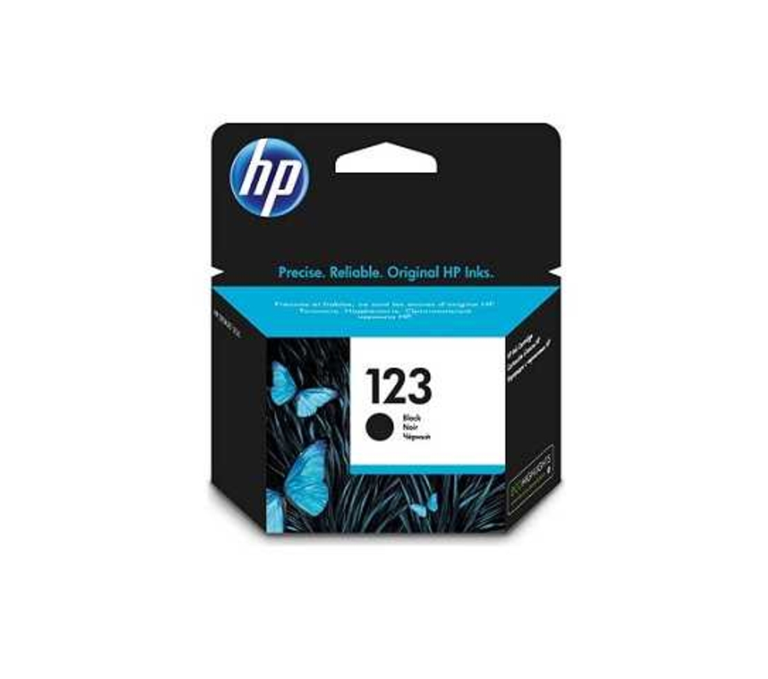 ראש דיו שחור מקורי HP 123