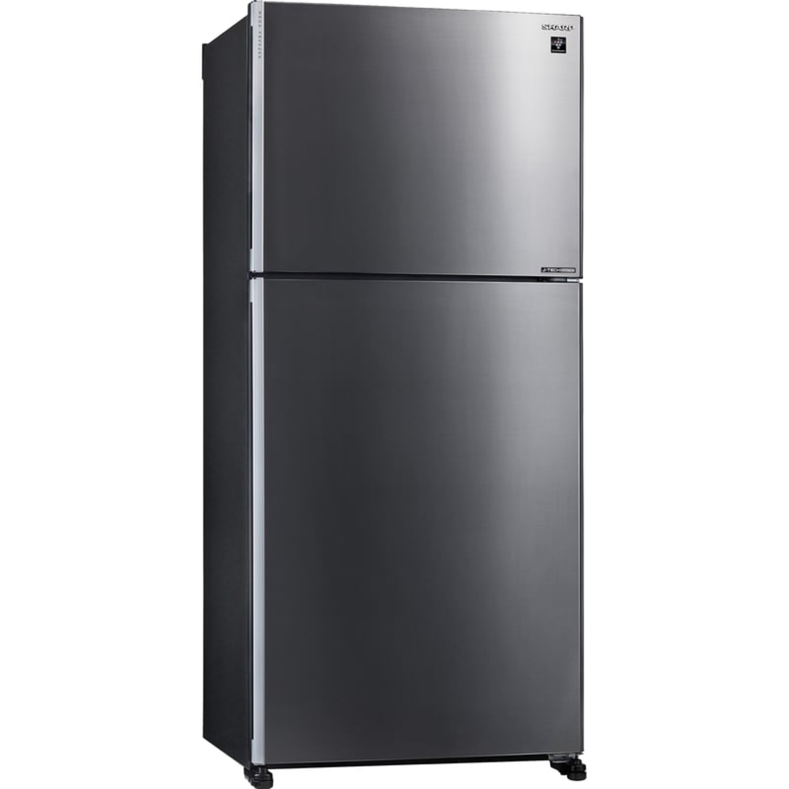 מקרר מקפיא עליון 556 ליטר נטו Sharp SJ-3655DS עם התקן שבת מובנה - גימור נירוסטה מושחרת