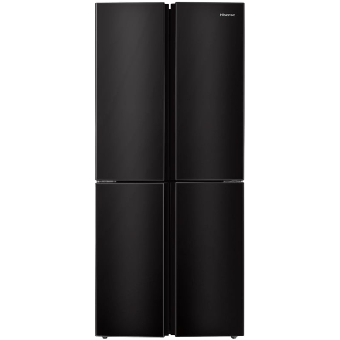 מקרר 4 דלתות מקפיא תחתון 427 ליטר נטו Hisense RQ57BS - צבע שחור