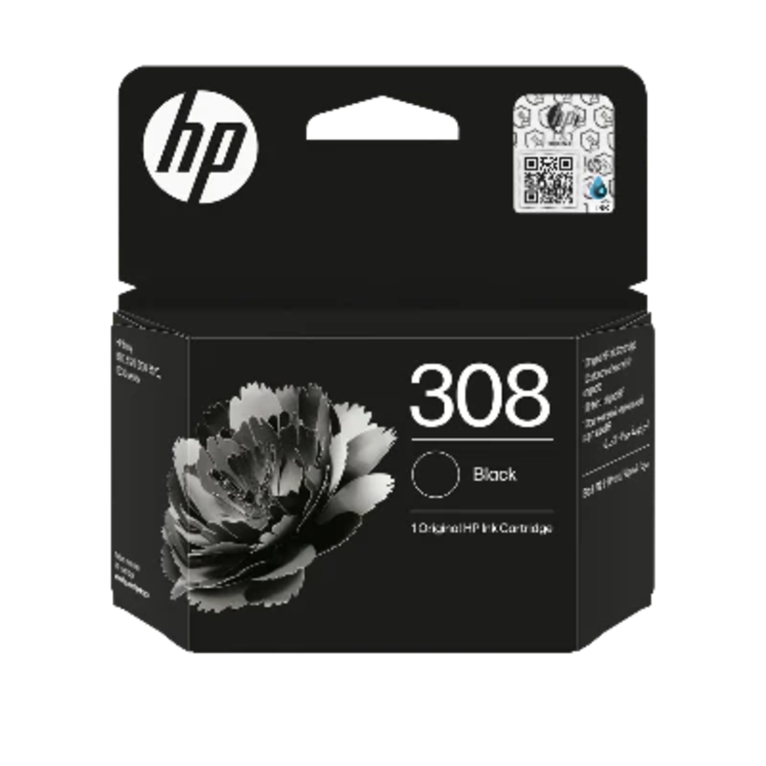 ראש דיו מקורי שחור HP 308