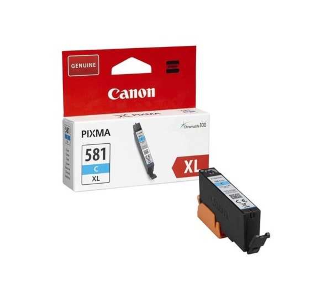 ראש דיו כחול מקורי canon cli581xlc