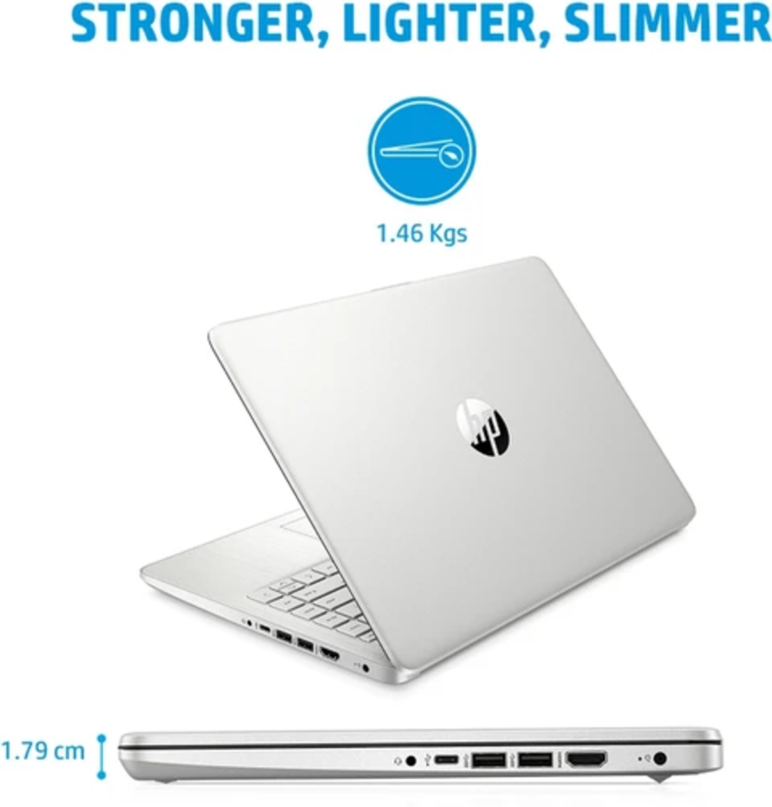 HP 14S I3/512/8/3Y - מחשב נייד