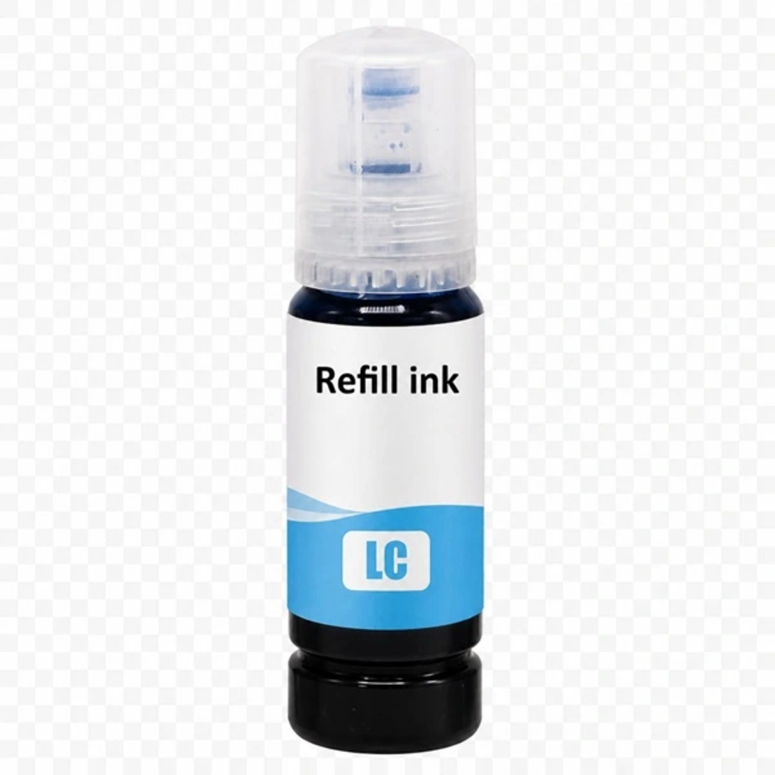 מיכל דיו כחול בהיר לייט ציאן תואם EPSON 108 C13T09C54A