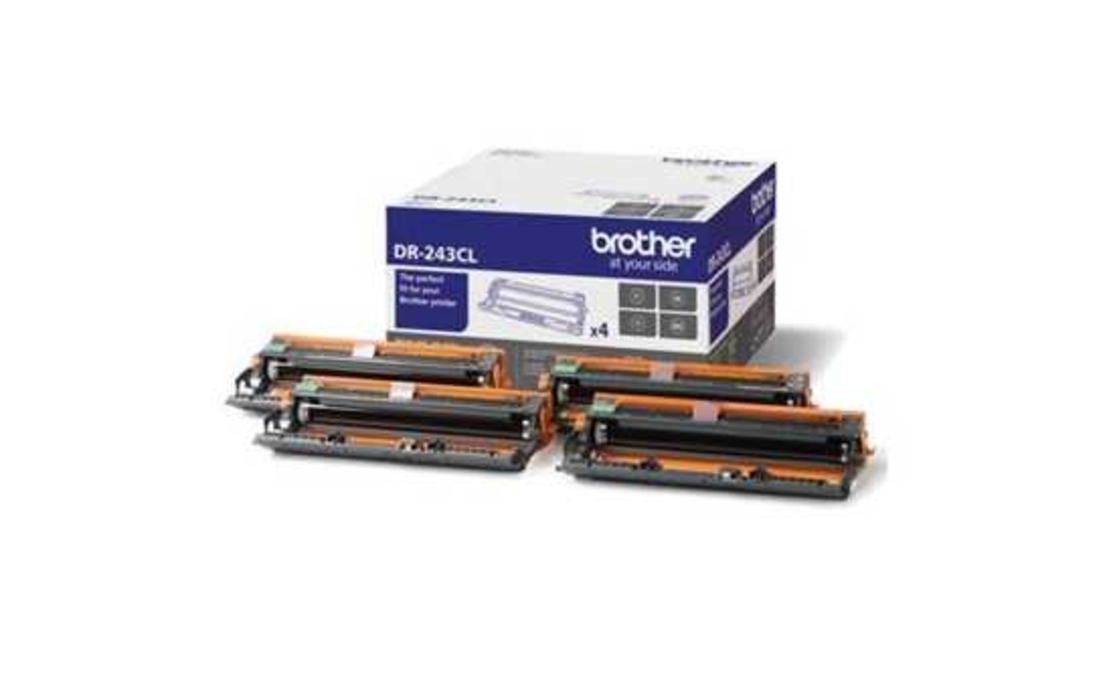 סט 4 תופים מקוריים / יח’ הדמיה BROTHER DR243CL
