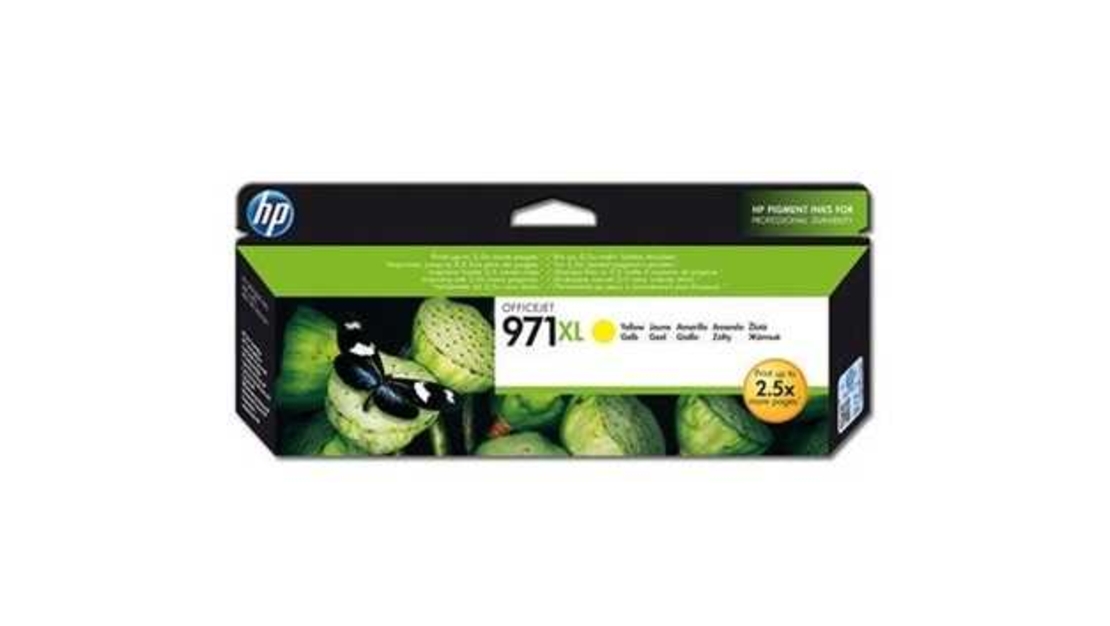 ראש דיו צהוב מקורי HP CN628AE 971XL