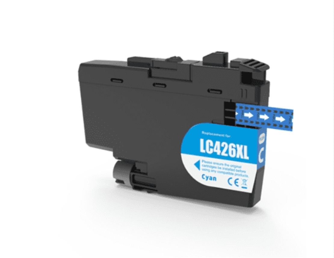 ראש דיו כחול תואם brother LC426XL C