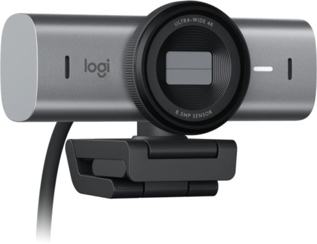 מצלמת רשת Logitech MX Brio 4K Ultra HD - צבע Graphite