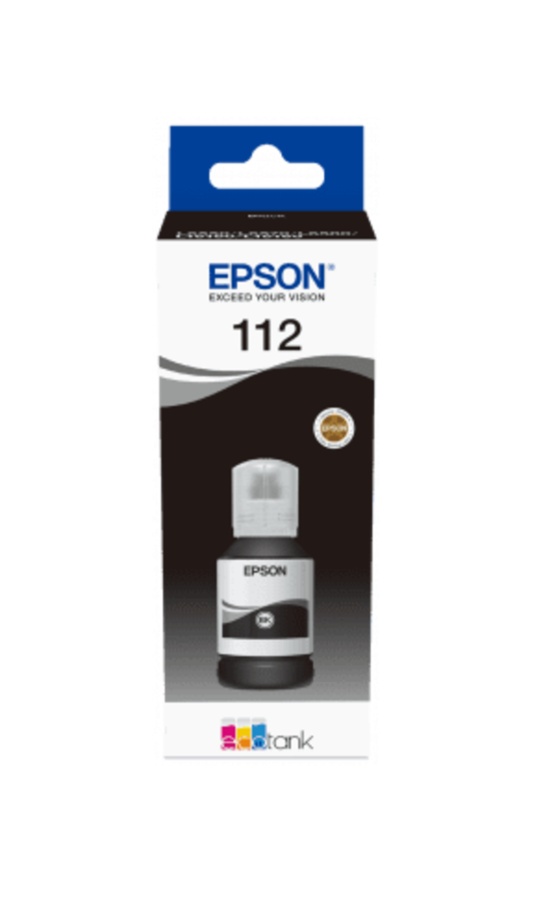 מיכל דיו שחור מקורי Epson 112 C13T03V14A
