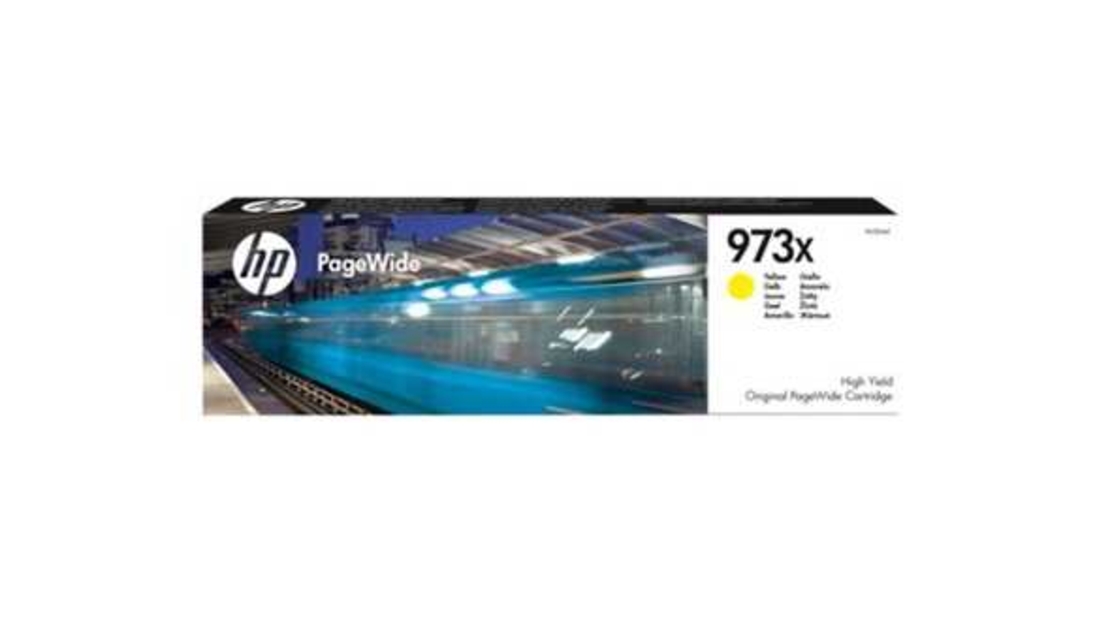 ראש דיו ‏צהוב מקורי HP 973X F6T83AE