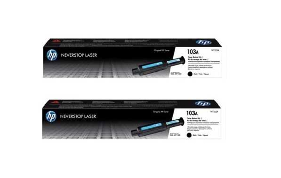 2 טונרים מקוריים HP 103A W1103A