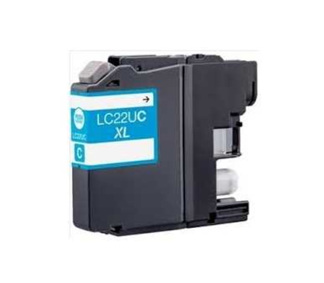 ראש דיו כחול תואם BROTHE LC22U XL C