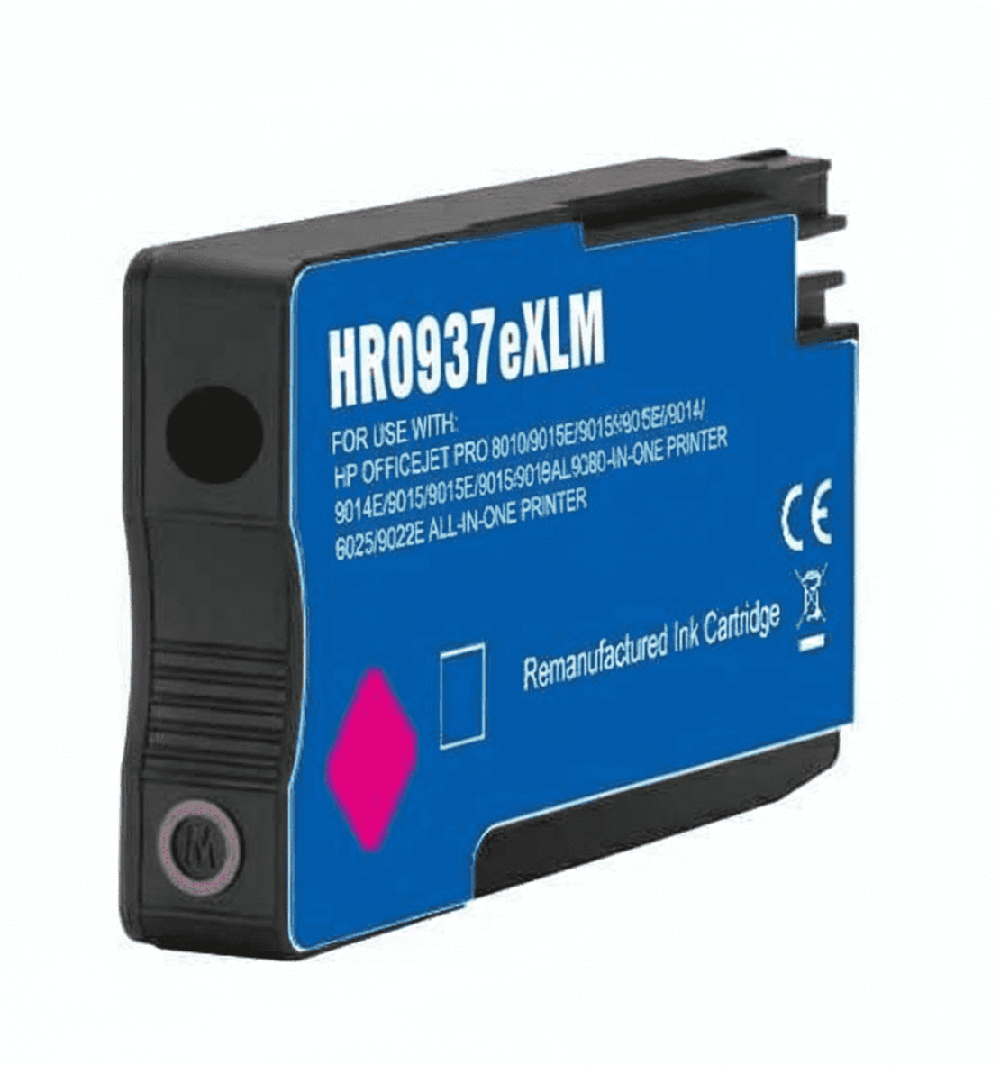ראש דיו אדום תואם Hp 937e m