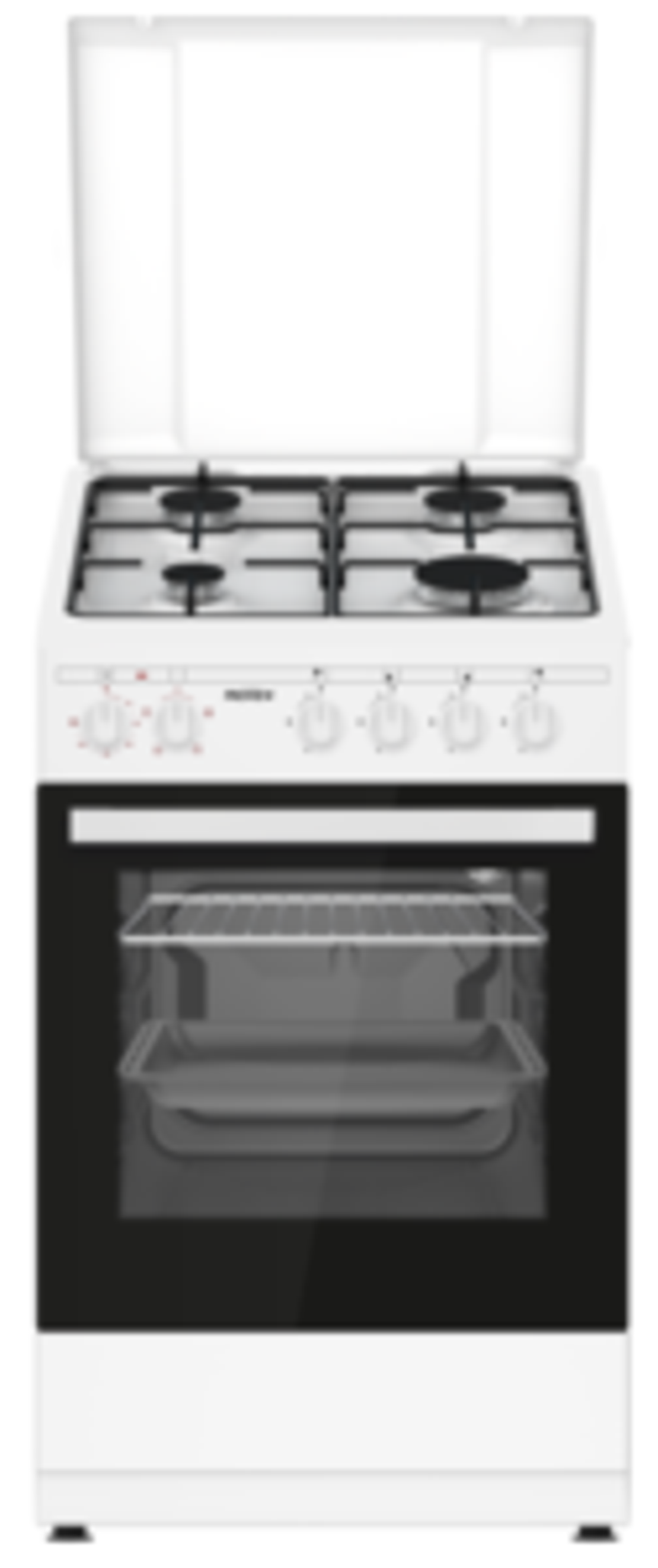 תנור אפייה משולב כיריים PROVIEW PFSO50-WH